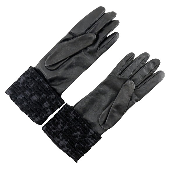 Hermès Black Leather gloves - Picture 1 of 7